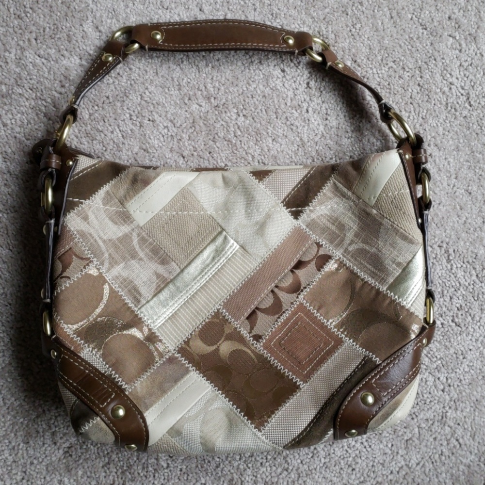 Coach patchwork purse